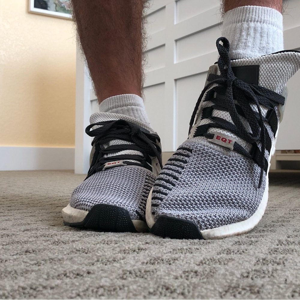 Mens adidas EQT 93/17 support trainers US9 UK8.5